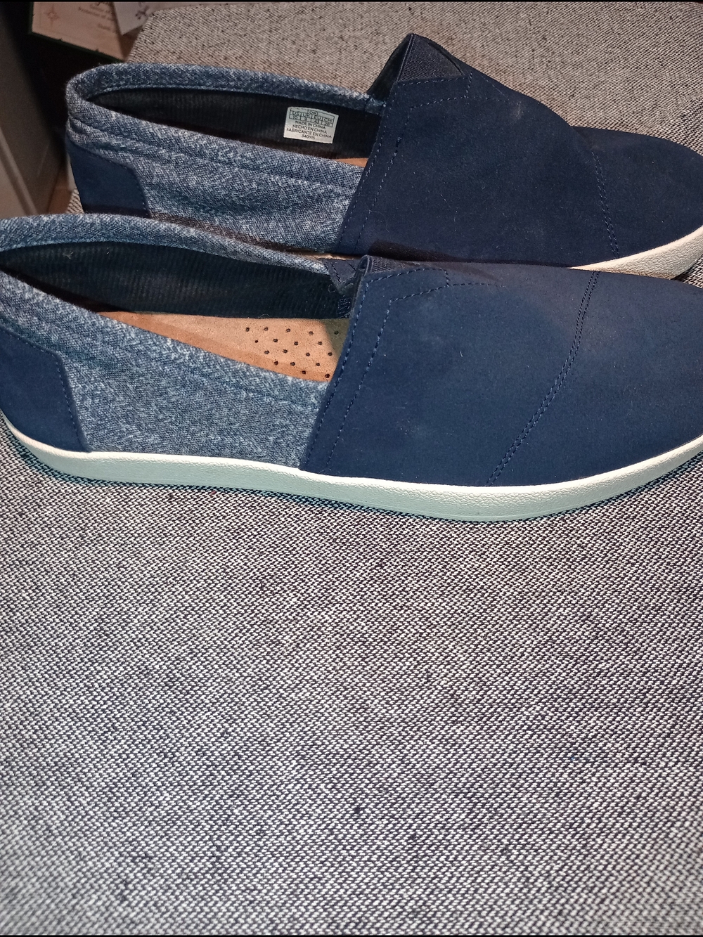 Tom's Slip-On Casual Shoes - Navy Blue